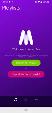 Music Pro android App screenshot 1